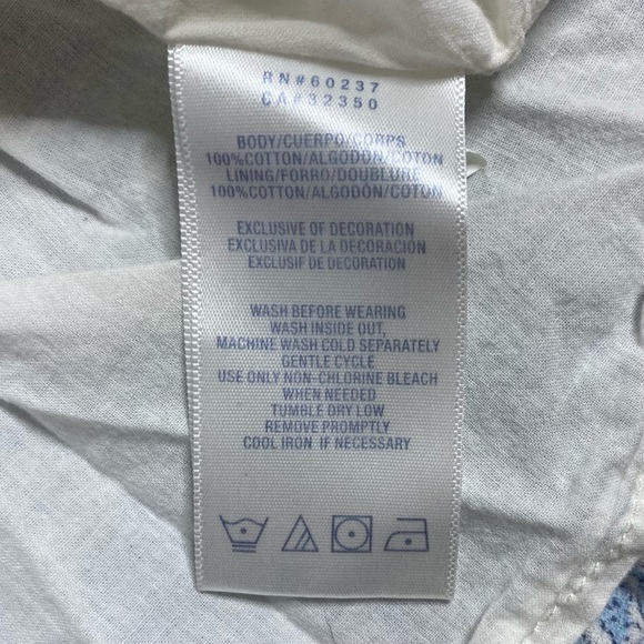 Lucky Brand Marni Flounce Dress blue 4 - Picture 4 of 4